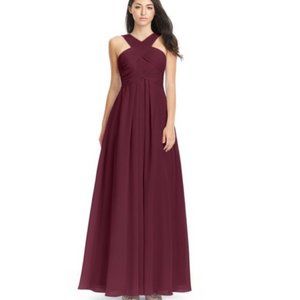 Azazie - Kayleigh Bridesmaid Dress Cabernet